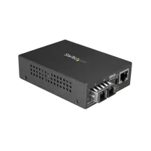 StarTech.com Convertitore Multimediale Gigabit Ethernet Gbe a Fibra SC - 1000Base-LX Monomodale 10Km (ETHERNET TO FIBER MEDIA CONV 1000BASE-LX SINGLE-MODE 10 KM) [MCMGBSCSM10]