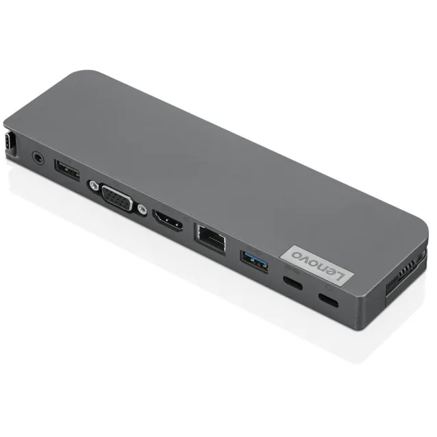 Lenovo 40AU0065UK replicatore di porte e docking station per notebook Cablato USB 3.2 Gen 1 (3.1 1) Type-C Nero [40AU0065UK]