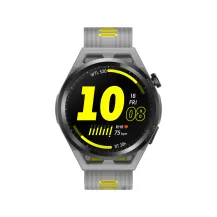 Smartwatch Huawei WATCH GT Runner-B19A,Grey Durable Polymer Fiber Case, Grey Soft Silicone Strap [55028114]