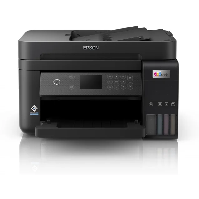 Multifunzione Epson EcoTank ET-3850 Ad inchiostro A4 4800 x 1200 DPI 33 ppm Wi-Fi (Epson ET 3850 ET3850 - Multifunction printer colour ink-jet refillable [media] up to 15.5 [printing] 250 sheets USB, LAN, black) [C11CJ61401]