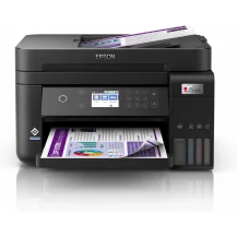 Multifunzione Epson EcoTank ET-3850 Ad inchiostro A4 4800 x 1200 DPI 33 ppm Wi-Fi (Epson ET 3850 ET3850 - Multifunction printer colour ink-jet refillable [media] up to 15.5 [printing] 250 sheets USB, LAN, black) [C11CJ61401]