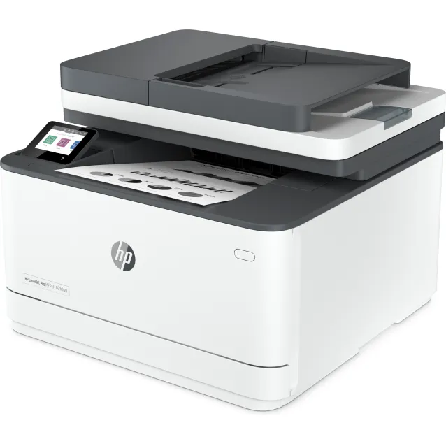 HP LaserJet Pro Stampante multifunzione 3102fdwe, Bianco e nero, per  Piccole medie imprese, Stampa, copia, scansione, fax, alimentatore  automatico di