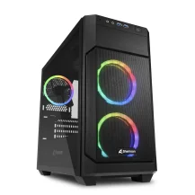 Case PC Sharkoon V1000 RGB Micro Tower Nero [4044951035052]