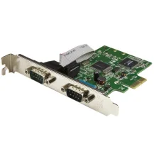 StarTech.com Scheda Seriale PCI Express da 2 porte DB9 con UART 16C1050 - RS232 [PEX2S1050]
