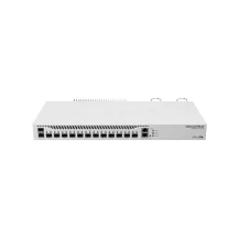 Mikrotik CCR2004-1G-12S+2XS router cablato Gigabit Ethernet Bianco (MikroTik CCR2004 Cloud Core Router 10Gb SFP+ 25Gb SFP28 [RouterOS L6] - CCR2004-1G-12S+2XS) [CCR2004-1G-12S+2XS]