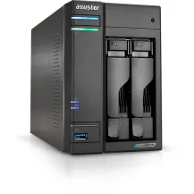 Server NAS Asustor AS6602T Tower Collegamento ethernet LAN Nero J4125 (Asustor Lockerstor 2 2-Bay Desktop Enclosure) [AS6602T]