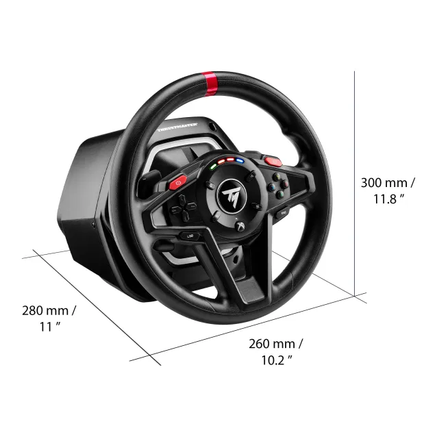 SCOPRI LE OFFERTE ONLINE SU Thrustmaster T128 Nero USB Sterzo + Pedali  Analogico PC, Xbox, Xbox One 4460184