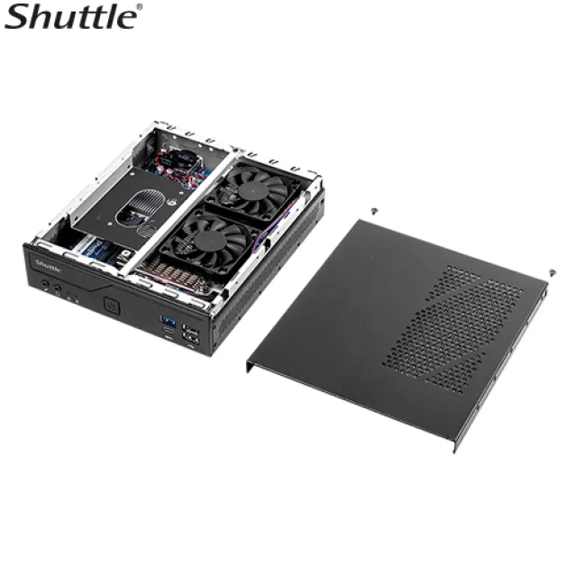 Shuttle DH610S barebone per PC/stazione di lavoro Slim PC Nero Intel H610 [DH610S] SENZA SISTEMA OPERATIVO