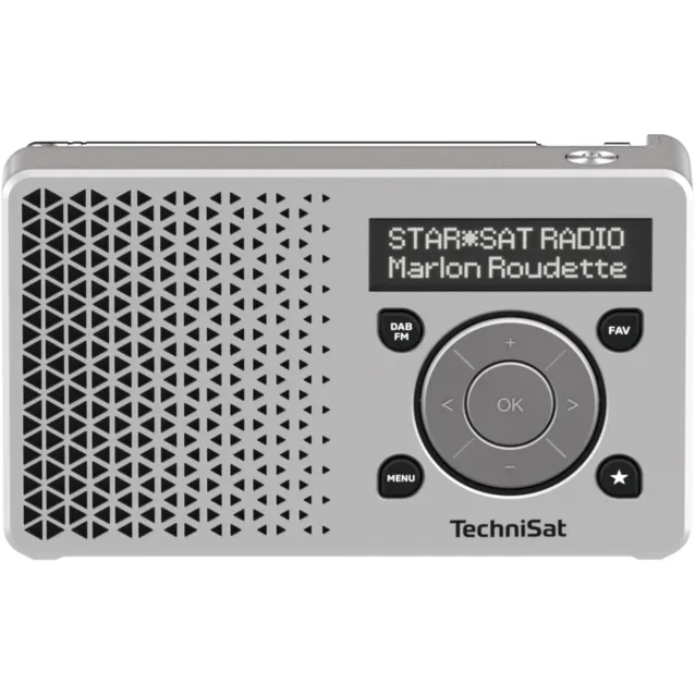 TechniSat DigitRadio 1 Portatile Digitale Argento [0002/4997]