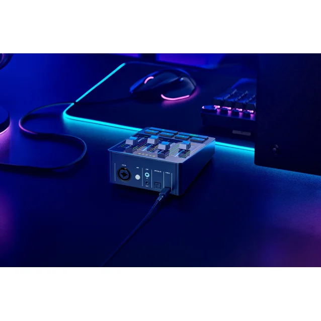 Razer RZ19-03860100-R3M1 mixer audio 4 canali 10 - 20000 Hz Nero (RAZER ALL-IN-ONE ANALOG AUDIO MIXER) [RZ19-03860100-R3M1]