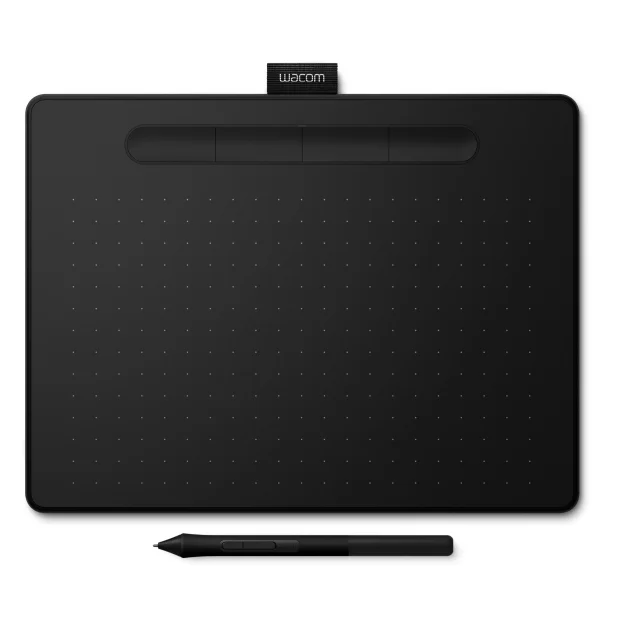 Wacom Intuos M Bluetooth tavoletta grafica Nero 2540 lpi (linee per pollice) 216 x 135 mm USB/Bluetooth [CTL-6100WLK-N]