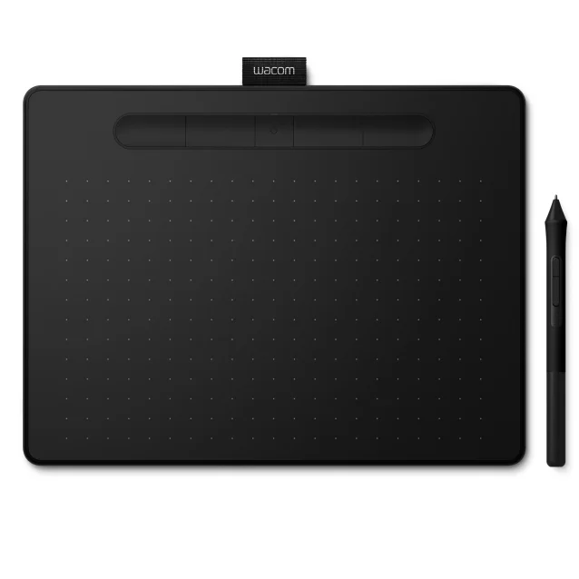 Wacom Intuos M Bluetooth tavoletta grafica Nero 2540 lpi (linee per pollice) 216 x 135 mm USB/Bluetooth [CTL-6100WLK-N]