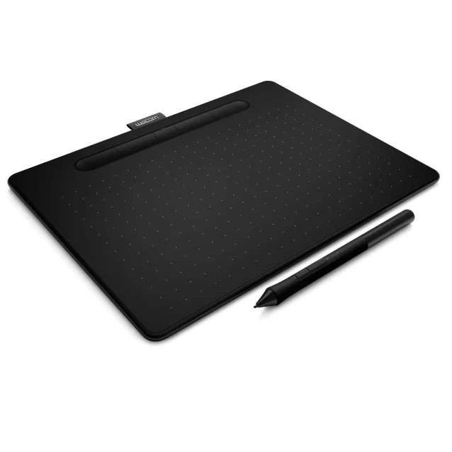 Wacom Intuos M Bluetooth tavoletta grafica Nero 2540 lpi (linee per pollice) 216 x 135 mm USB/Bluetooth [CTL-6100WLK-N]