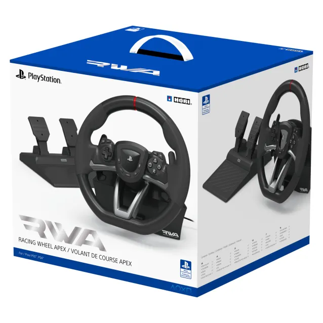 SCOPRI LE OFFERTE ONLINE SU Hori Racing Wheel APEX Nero Sterzo + Pedali PC, PlayStation  4, 5 [SPF-004U]