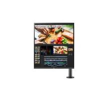 LG 28MQ780-B Monitor PC 70,1 cm [27.6] 2560 x 2880 Pixel Quad HD Nero (LG 28IN 28MQ780 QHD DUALUP ERGO - MNTR 2560X2880 IPS 16:18 HDR10) [28MQ780-B.AEK]