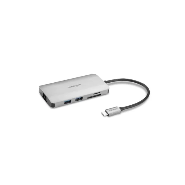 Kensington Hub portatile senza driver 8-in-1 USB-C UH1400P [K33820WW]