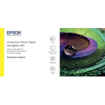 Carta fotografica Epson Production Photo Paper Semigloss 200 36 x 30m (PRODUCT PHOTOPAP SEMIGL-36IN 30M 200) [C13S450377]