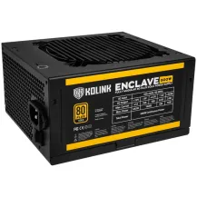 Kolink KL-G500FM alimentatore per computer 500 W 20+4 pin ATX Nero (Kolink Enclave 500W 80 Plus Gold Modular Power Supply) [KL-G500FM]
