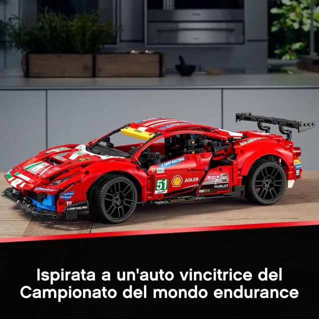 LEGO Technic Ferrari 488 GTE “AF Corse #51” - 42125 [42125SIOC]