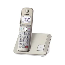 Panasonic KX-TGE250 Telefono DECT Identificatore di chiamata Champagne, Oro [KX-TGE250GN]