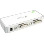 InLine KVM Switch, 2 porte, USB DVI, Audio, Kit cavi inclusi [61602C]