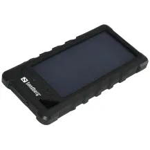 Batteria portatile Sandberg Outdoor Solar Powerbank 16000 (Outdoor - 16000, Black, Universal, Lithium-Ion [Li-Ion], mAh, Solar, 5 V Warranty: 60M) [420-35]