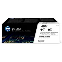 HP Confezione da 2 cartucce toner nero originale ad alta capacità LaserJet 410X [CF410XD]