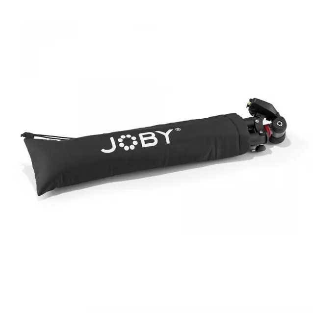 Joby Compact treppiede Smartphone/macchina fotografica digitale 3 gamba/gambe Nero, Rosso [JB01764]
