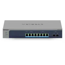 NETGEAR MS510TXUP switch di rete Gestito L2/L3/L4 10G Ethernet (100/1000/10000) Supporto Power over (PoE) Grigio, Blu [MS510TXUP]