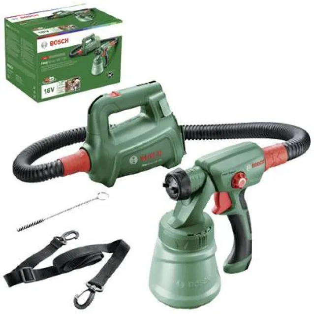 Pistola per verniciatura a spruzzo a batteria einhell tc-sy 18/60 li-solo  18v