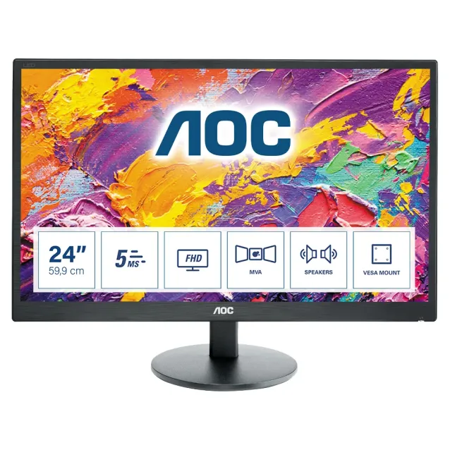 Monitor AOC M2470SWH LED display 59,9 cm (23.6