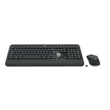 Logitech Advanced MK540 tastiera Mouse incluso USB AZERTY Francese Nero, Bianco [920-008676]