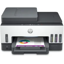 HP Smart Tank Stampante multifunzione 7605, Colore, per Home and home office, Stampa, copia, scansione, fax, ADF e wireless, da 35 fogli, scansione verso PDF, stampa fronte/retro [28C02A]