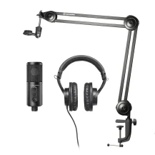 Audio-Technica Creator Pack Nero Microfono per PC [CREATOR PACK]