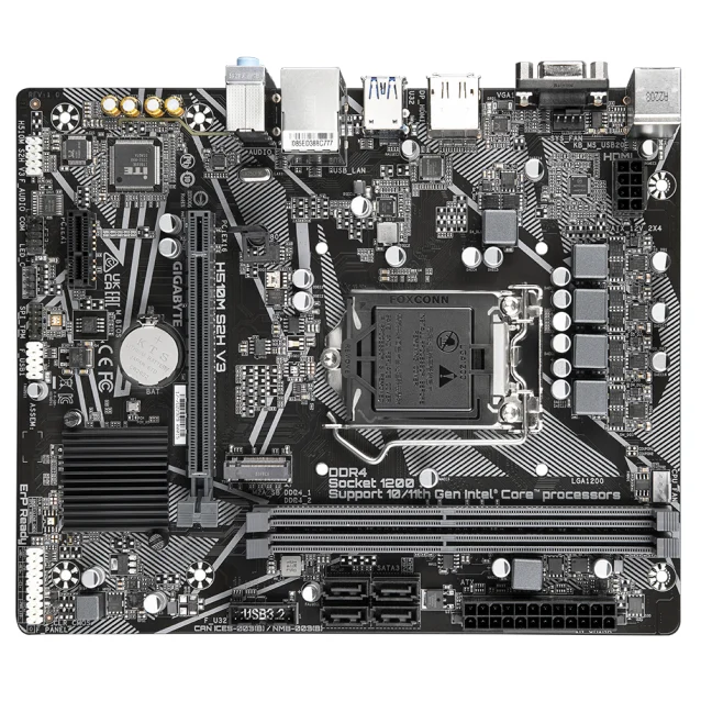 Gigabyte H510M S2H V3 scheda madre Intel H470 Express LGA 1200 (Socket H5) micro ATX [H510M 1.0]