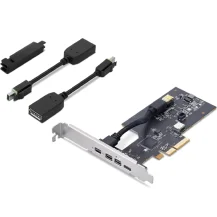 Lenovo 4XF1L53431 scheda di interfaccia e adattatore Interno Mini DisplayPort, Thunderbolt 4 (MECH_BO TS TBT4 HP PCIE CARD) [4XF1L53431]