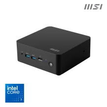 Barebone MSI Cubi NUC 1M i7 150U BB 0.84L sized PC Nero Intel SoC (Cubi 14th Gen BB) [CUBI I7 ] SENZA SISTEMA OPERATIVO