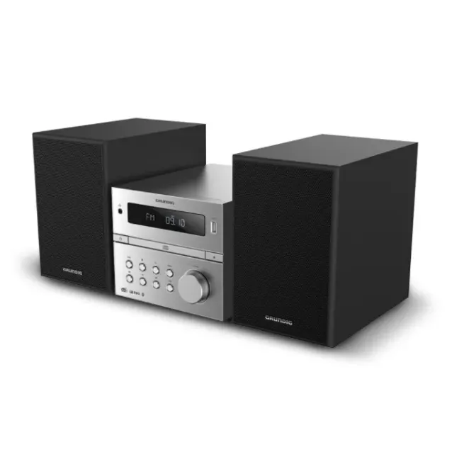 Grundig CMS 4200 Microsistema audio per la casa 120 W Nero, Argento [GHF1070]