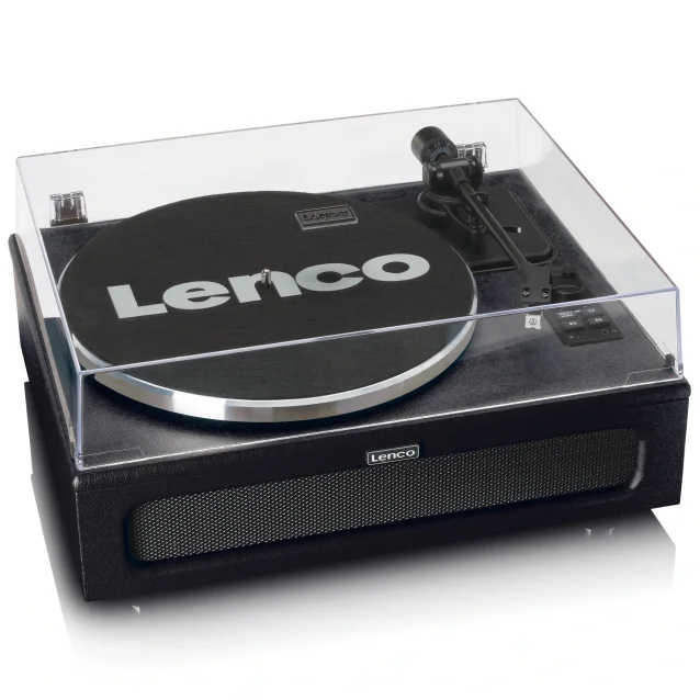 Lenco LS-430BK piatto audio Giradischi con trasmissione a cinghia Nero