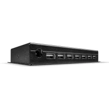 Hub USB Lindy 42794 hub di interfaccia 2.0 Type-B 480 Mbit/s Nero [42794]