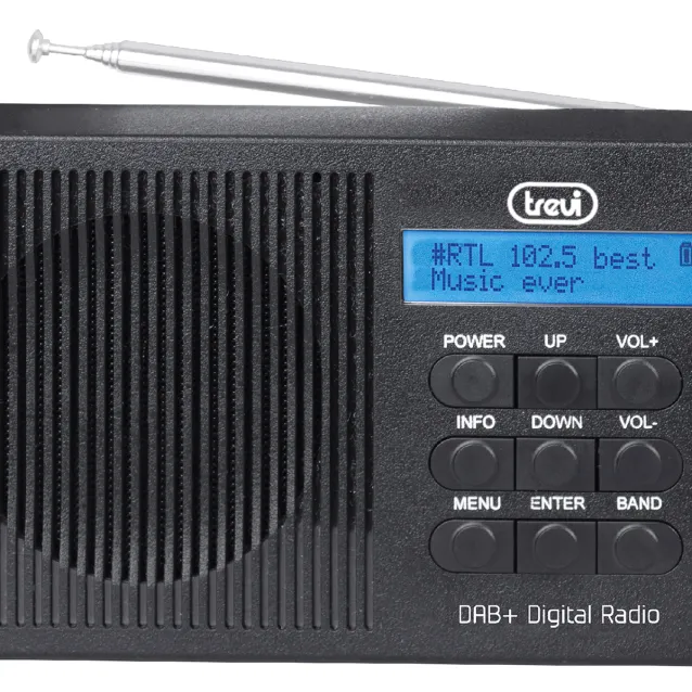 Radio Trevi DAB 7F91 R Portatile Digitale Nero [0DA7F9100]
