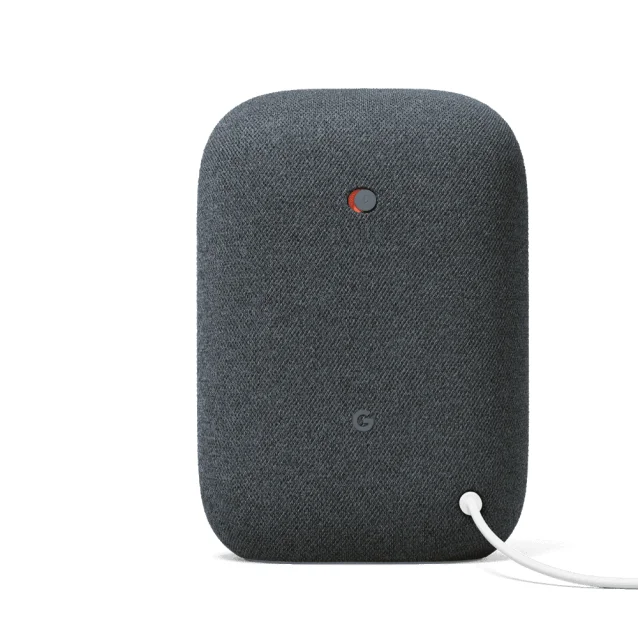 Dispositivo di assistenza virtuale Nest Audio - Google Assistant Rectangle Charcoal Plastic Chromecast Android iOS 30W/24V Quad Core A53 Warranty: 12M [GA01586-NO]