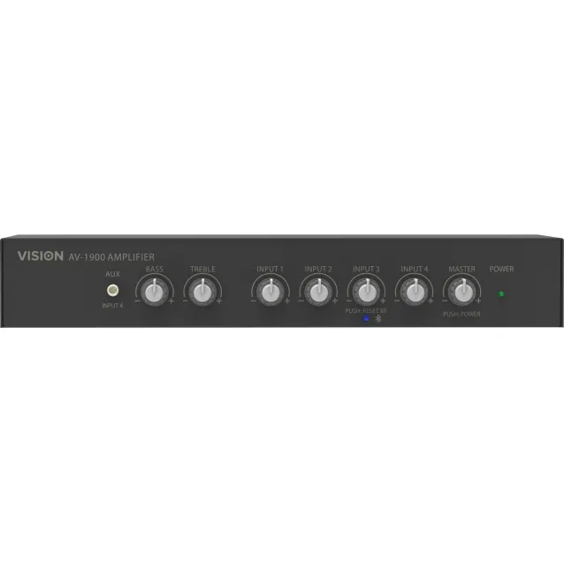 Vision AV-1900 amplificatore audio Casa Nero [AV-1900]
