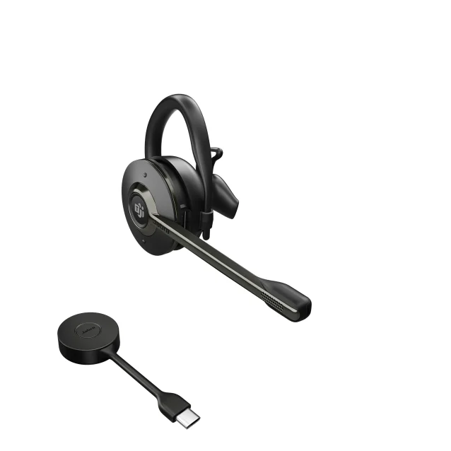 Cuffia con microfono Jabra Engage 55 Auricolare Wireless In-ear Ufficio Bluetooth Nero [9555-470-111]