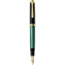 Pelikan M800 penna stilografica Sistema di riempimento integrato Nero, Oro, Verde 1 pz [995712]