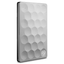 Hard disk esterno Seagate Backup Plus Ultra Slim disco rigido 2 TB Platino [STEH2000200]