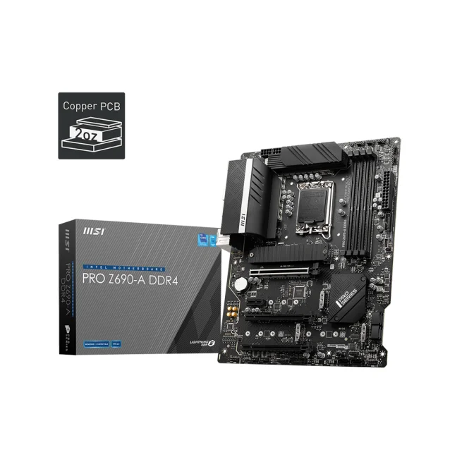 MSI PRO Z690-A DDR4 scheda madre Intel Z690 LGA 1700 ATX [7D25-012R]