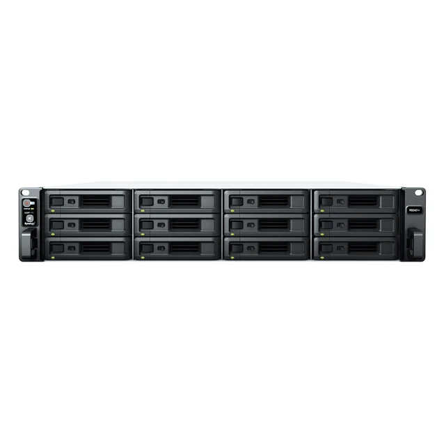 Synology RackStation RS2421+ server NAS e di archiviazione Armadio (2U) Collegamento ethernet LAN Nero V1500B [RS2421+]