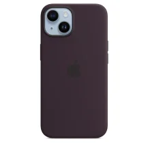Custodia per smartphone Apple MagSafe in silicone iPhone 14 - Viola sambuco (IPHONE SI CASE ELDERBERRY) [MPT03ZM/A]