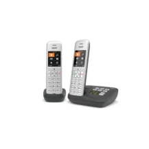 Gigaset CE575 A Duo Telefono analogico/DECT Identificatore di chiamata Nero, Argento [L36852-H2929-B104]